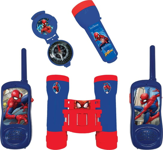 Zestaw Walkie Talkie Spiderman + Akcesoria Spider-Man