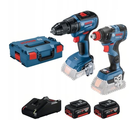 Zestaw Wiertarko-Wkrętarka Gsr18V-50 + Zakrętarka Gdx18V-200 Bosch Bosch