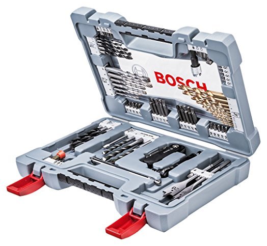 Zestaw wierteł BOSCH, + końcówki, 76 elementów Bosch
