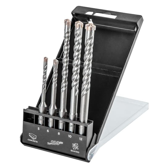Zestaw wierteł do betonu SDS Plus GRAPHITE, 5 szt 57H572 GRAPHITE