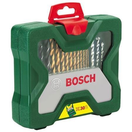 Zestaw wierteł + końcówki BOSCH x-line, 30 części 2607019324 Bosch