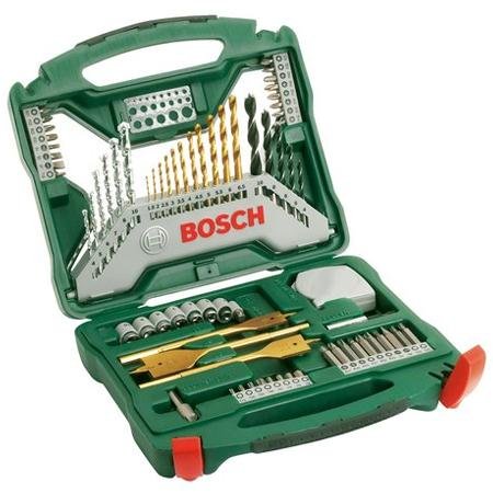 Zestaw wierteł + końcówki BOSCH x-line, 70 części 2607019329 Bosch