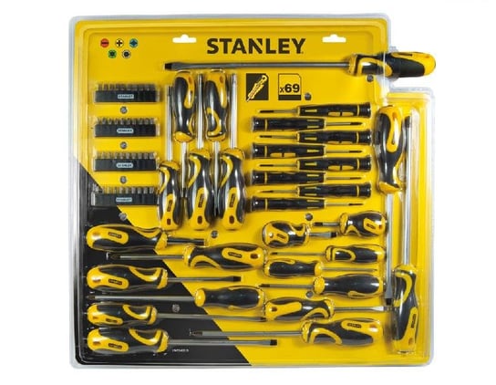 Zestaw wkrętaków STANLEY, 69 elementów Stanley