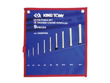 Zestaw wybijaków igłowych KING TONY 1009PRN, 2-14 mm KING TONY