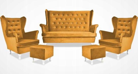 Zestaw Wypoczynkowy Sofa + 2 Fotele Family Meble Family meble