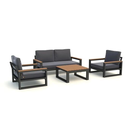 Zestaw Wypoczynkowy Soho 4-Seat Lava Basalt Life Outdoor Living