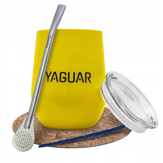 Zestaw Yerba mate TermoLid matero termiczne Yaguar Cebador
