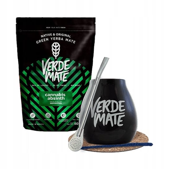 Zestaw Yerba Verde Mate Cannabis 0,5kg Verde Mate