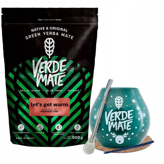 Zestaw Yerba Verde Mate Let's Get Warm zimowa 500g Verde Mate