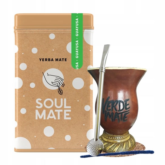 Zestaw Yerbera Yerba Soul Mate Guayusa Cuia 0,5kg Soul Mate