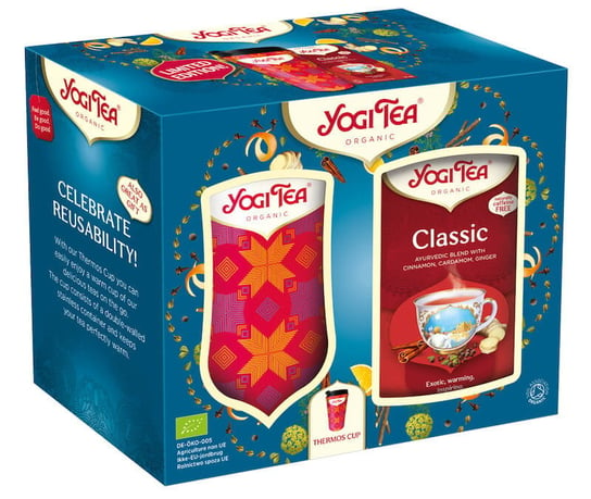 Zestaw Yogi Tea kubek termiczny i herbata Classsic Yogi TEA