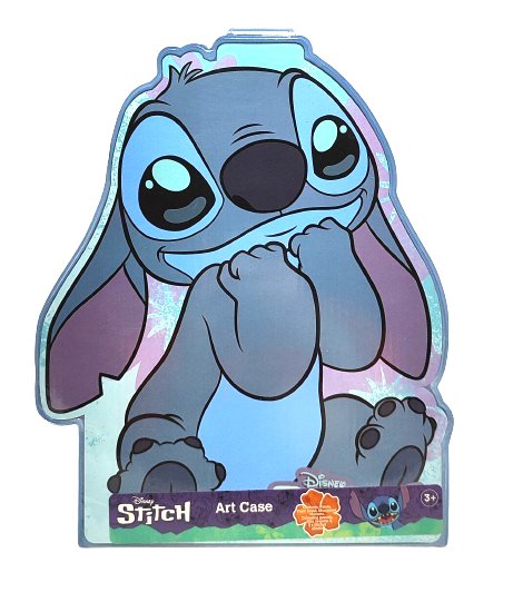 Zestaw z artykułami plastycznymi Disney Stitch - 27 elementów Sambro
