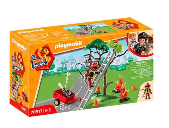 Zestaw z figurką DUCK ON CALL 70917 Akcja straży pożarnej Playmobil
