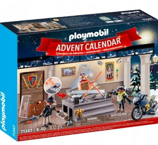Zestaw z figurkami City Action 71347 Kalendarz adwentowy Playmobil