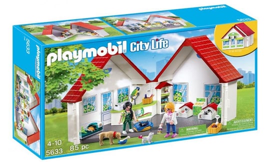 Zestaw z figurkami City Life 5633 Przenośny sklep zoologiczny Playmobil