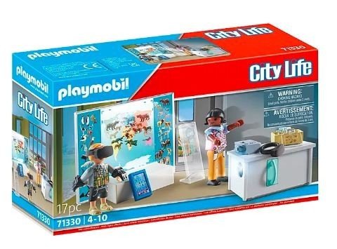 Zestaw z figurkami City Life 71330 Wirtualna klasa Playmobil