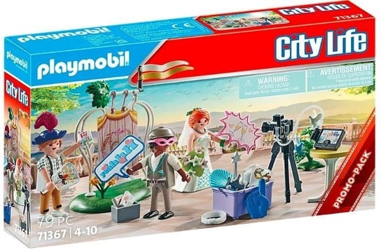 Zestaw z figurkami City Life 71367 Ślubna fotobudka Playmobil