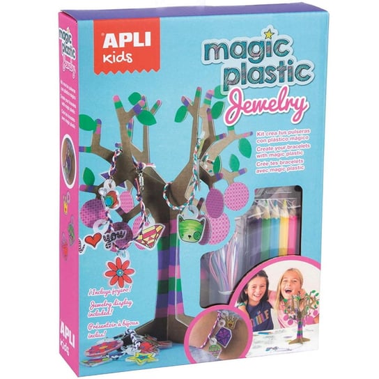 Zestaw z magicznym plastikiem Apli Kids - Biżuteria APLI Kids