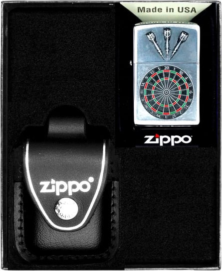 Zestaw Zapalniczka ZIPPO DARTBOARD EMBLEM Prezentowy No3 Zippo USA