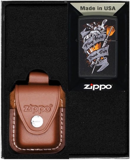 Zestaw Zapalniczka ZIPPO DARTS DESIGN Prezentowy No2 Zippo