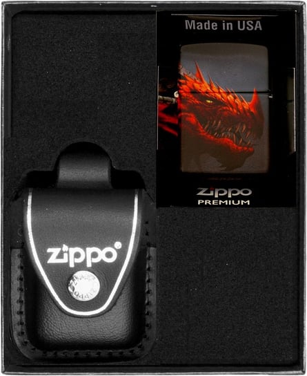 Zestaw Zapalniczka ZIPPO DRAGON DESIGN Prezentowy No3 Zippo USA