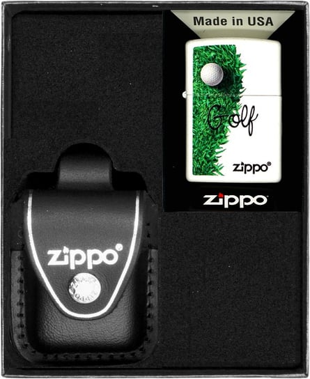 Zestaw Zapalniczka ZIPPO GOLF DESIGN Prezentowy No3 Zippo