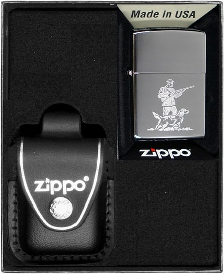 Zestaw Zapalniczka ZIPPO HUNTER Prezentowy No3 Zippo USA