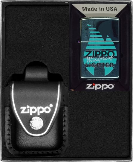 Zestaw Zapalniczka ZIPPO LIGHTER Prezentowy No3 Zippo USA