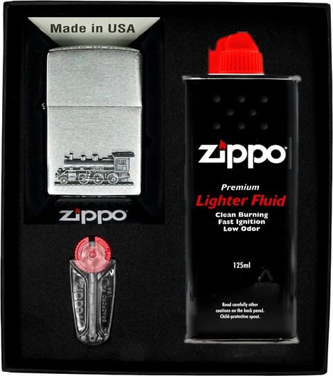 Zestaw Zapalniczka ZIPPO LOCOMOTIVE Prezentowy No1 Zippo