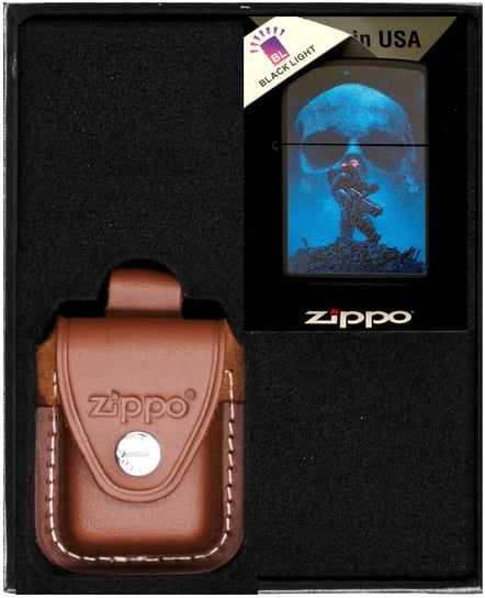 Zestaw Zapalniczka ZIPPO SPACE SOLDIER Prezentowy No4 Zippo