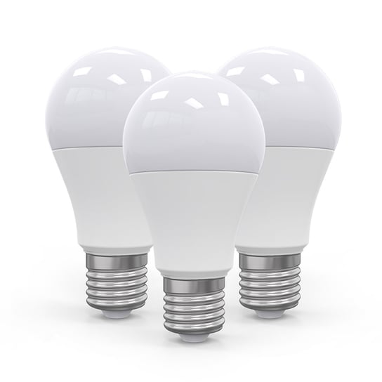 Zestaw żarówek LED OMEGA Eco, E27, 10 W, 3 szt. OMEGA