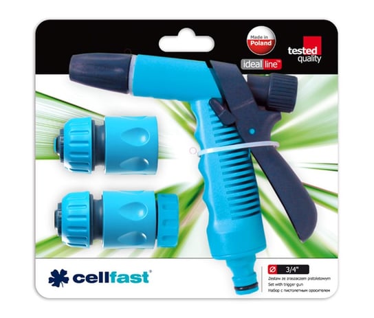 Zestaw ze zraszaczem pistoletowym CELLFAST 50-530, 1/2" Cellfast