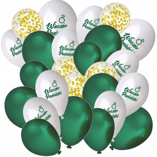 Zestaw Zielony Balonów Wieczór Panieński Ozdoby Y3 Inna marka