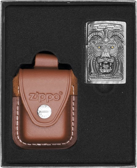 Zestaw ZIPPO ART LION prezentowy Zippo