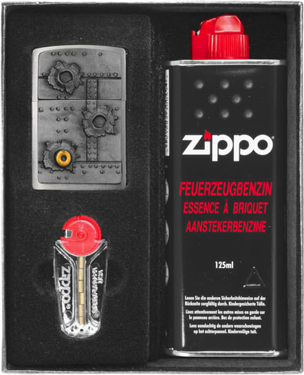 Zestaw ZIPPO BULLET HOLES 3D prezentowy Zippo