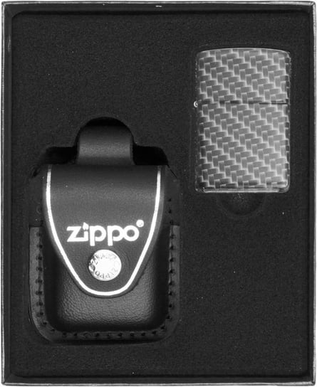 Zestaw ZIPPO CARBON FIBER prezentowy Zippo