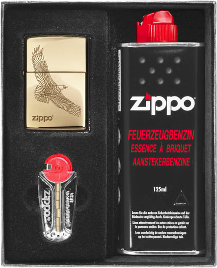 Zestaw ZIPPO EAGLE BRASprezentowy Zippo