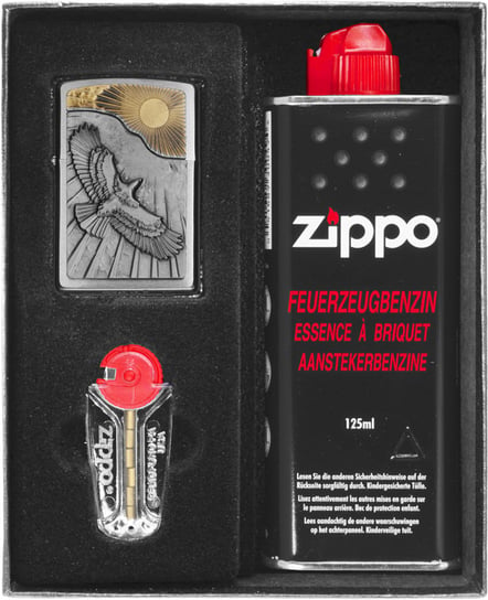 Zestaw ZIPPO EAGLE SUN FLIGHT prezentowy Zippo