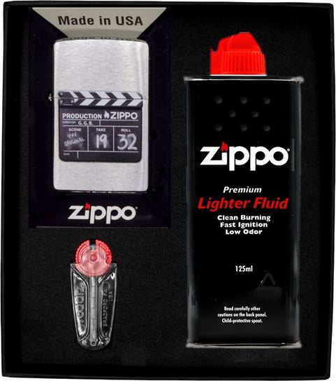 Zestaw ZIPPO FILM SLATE prezentowy*nr1 Zippo USA