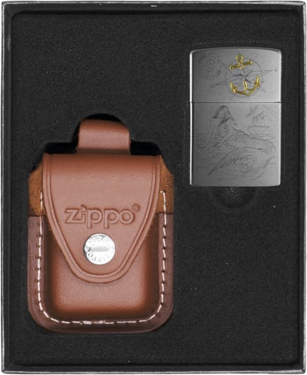 Zestaw ZIPPO GOLD ANCHOR prezentowy Zippo