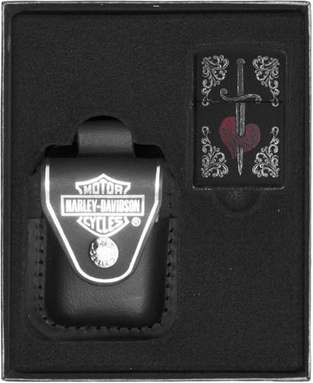 Zestaw ZIPPO HEART DAGGER TATTO prezentowy Zippo