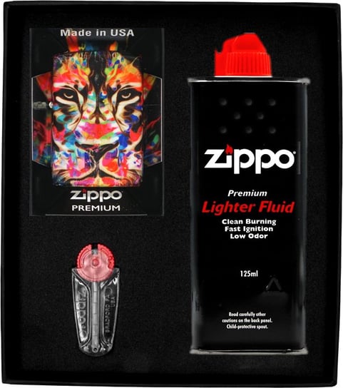 Zestaw ZIPPO LION DESIGN prezentowy*nr1 Zippo USA