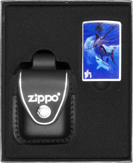 Zestaw ZIPPO LIVE BY THE SWORD prezentowy Zippo