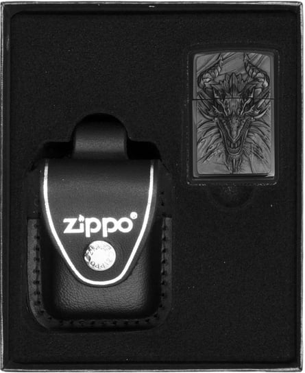 Zestaw ZIPPO METAL DRAGON prezentowy Zippo