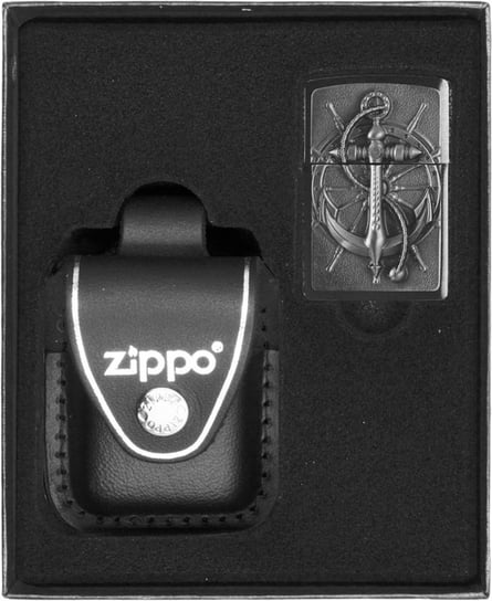 Zestaw ZIPPO NAUTIC EMBLEM prezentowy Zippo