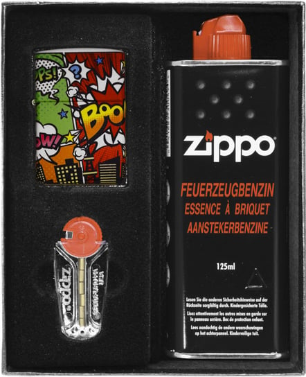 Zestaw ZIPPO POP ART CITY prezentowy Zippo