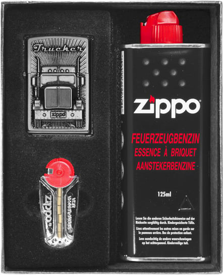 Zestaw ZIPPO TRUCKER EMBLEM prezentowy Zippo