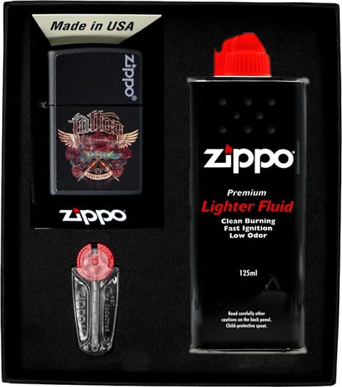 Zestaw ZIPPO Zapalniczka TATTO prezentowy*nr1 Zippo