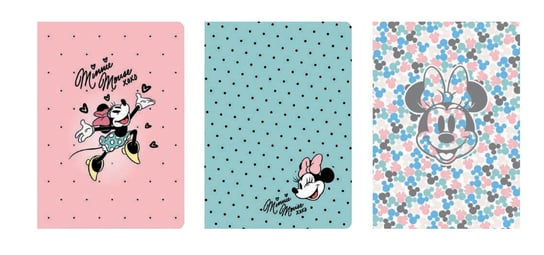 Zeszyt A4 60 kartek, kratka, Disney Fashion Minnie Mouse 1 Szt. Mix Myszka Minnie
