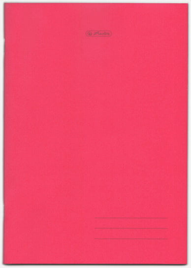 Zeszyt A4 60k kratka okładka z folii PP HERLITZ - ciemno-różowy Herlitz
